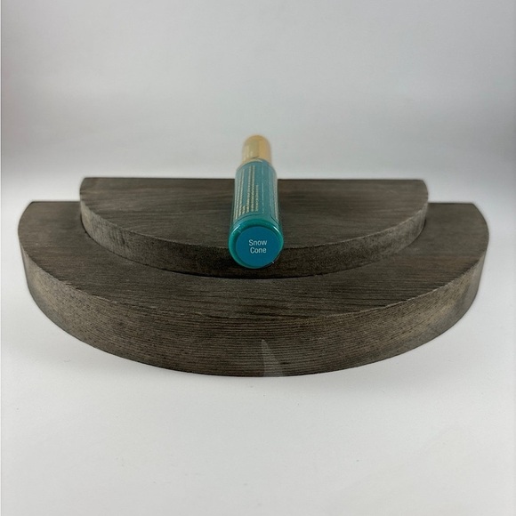 Lipsense Snow Cone NEW Cool Shimmer Turquoise Blue Duochrome Glitter Lipstick - Picture 4 of 7